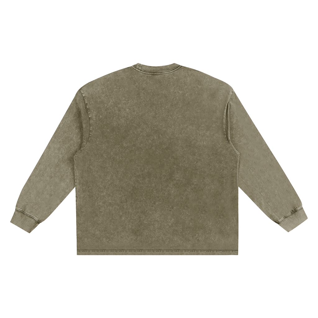 Amen Snow Washed Frayed Edge T-Shirt